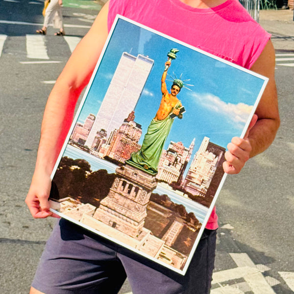 'Mr. Liberty' Framed Print