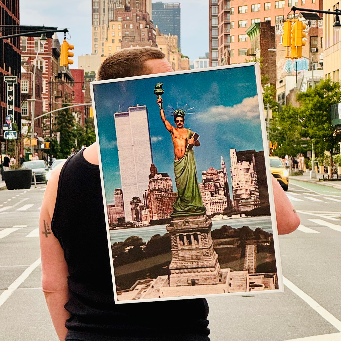 'Mr. Liberty' Framed Print