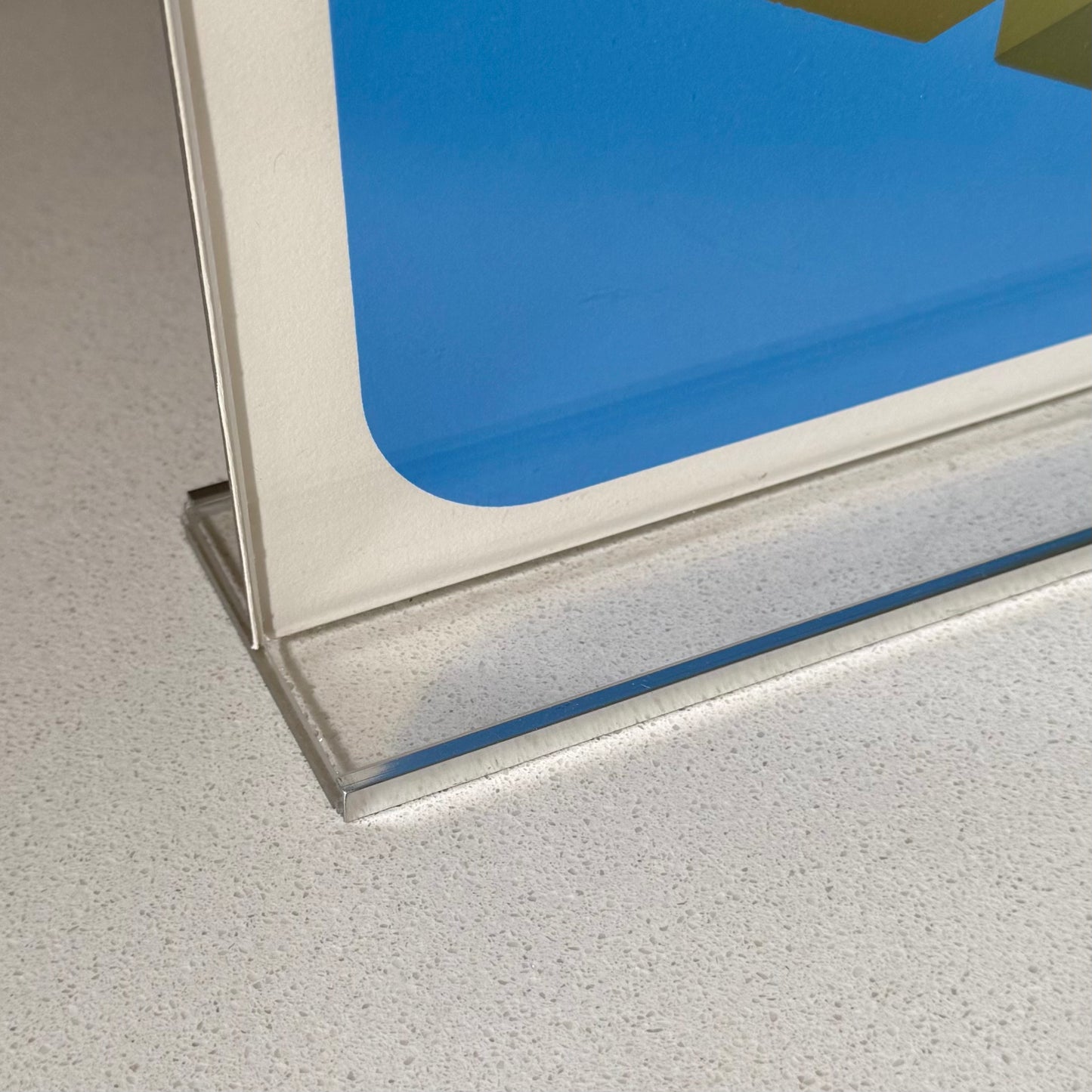 Vintage Marko Spalatin 'Floating Cubes 12' Silkscreen 1972