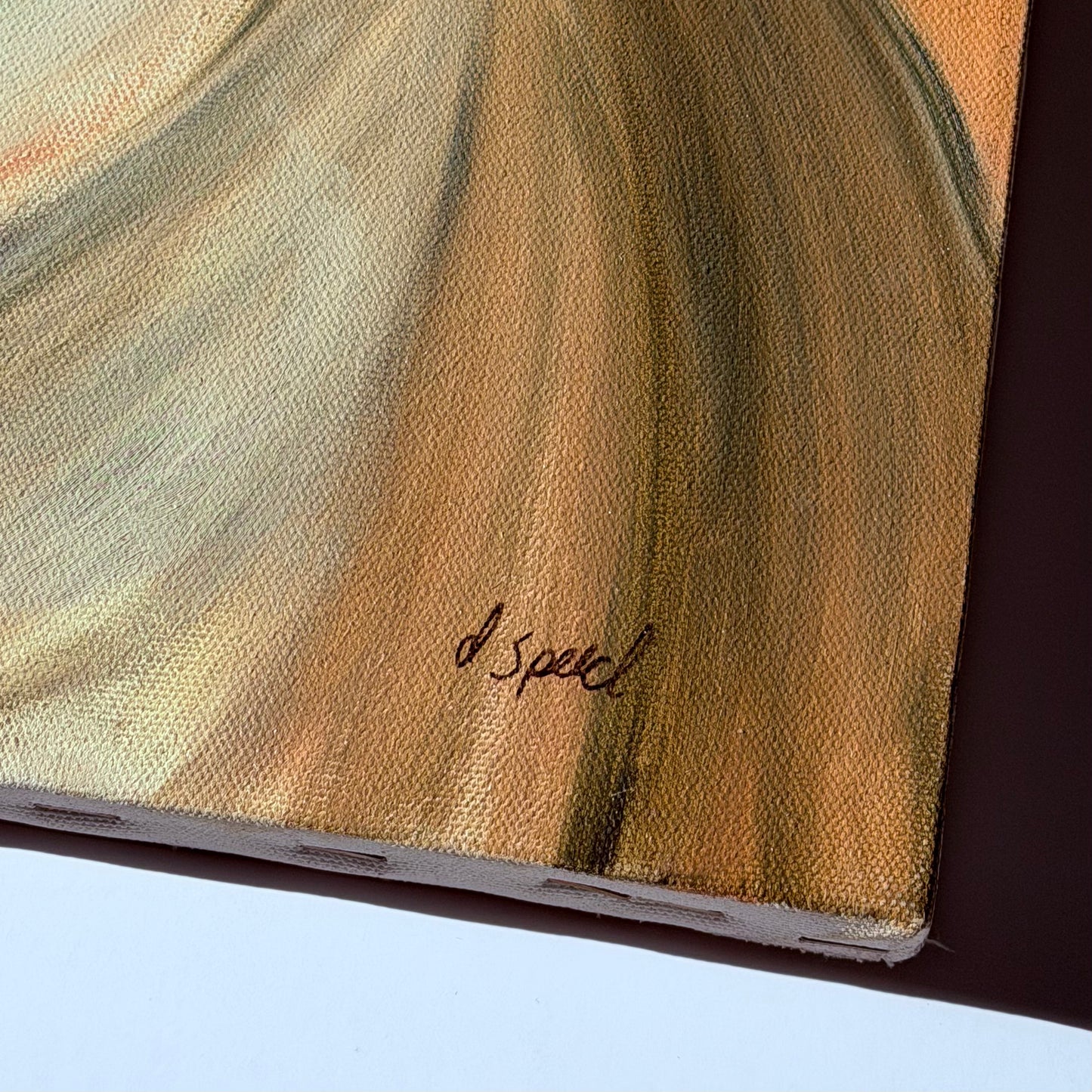 Vintage Pug Painting Circa 2000