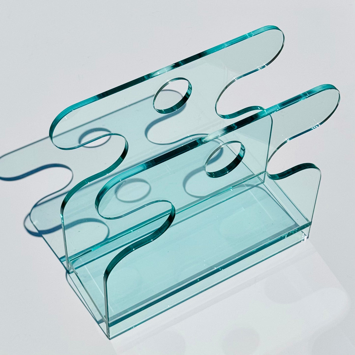 Vintage OMODOMO Sculptural Magazine Rack