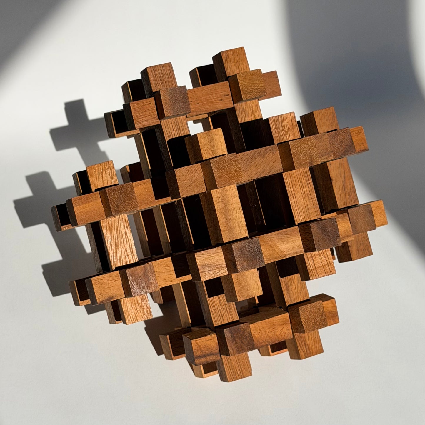 Vintage Wood Sculpture after Sori Yanagai 1970/80s