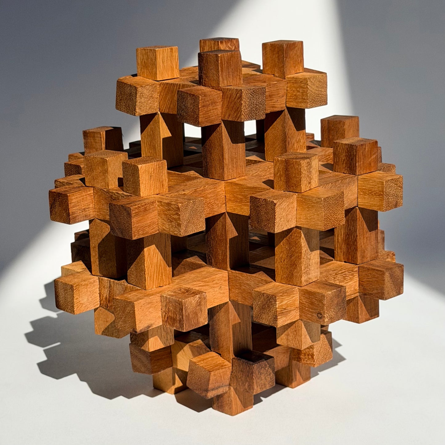 Vintage Wood Sculpture after Sori Yanagai 1970/80s