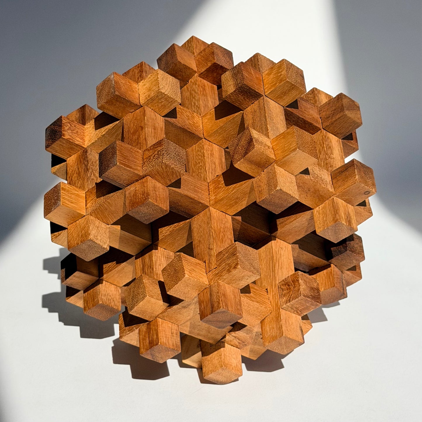 Vintage Wood Sculpture after Sori Yanagai 1970/80s
