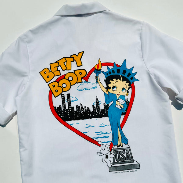 Vintage Betty Boop NYC Button Down S/M