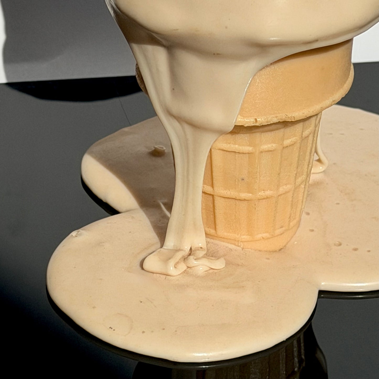 Vintage Frozen Moments Melting Ice Cream Cone