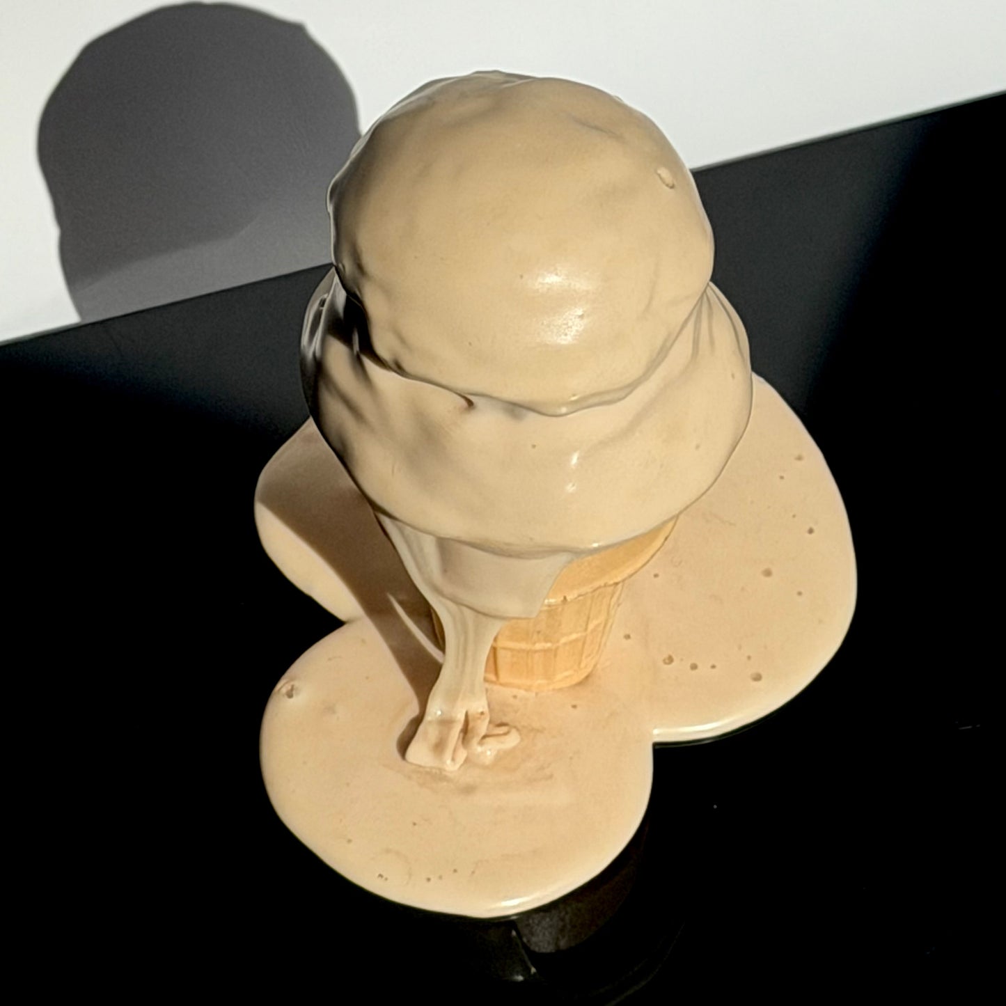 Vintage Frozen Moments Melting Ice Cream Cone