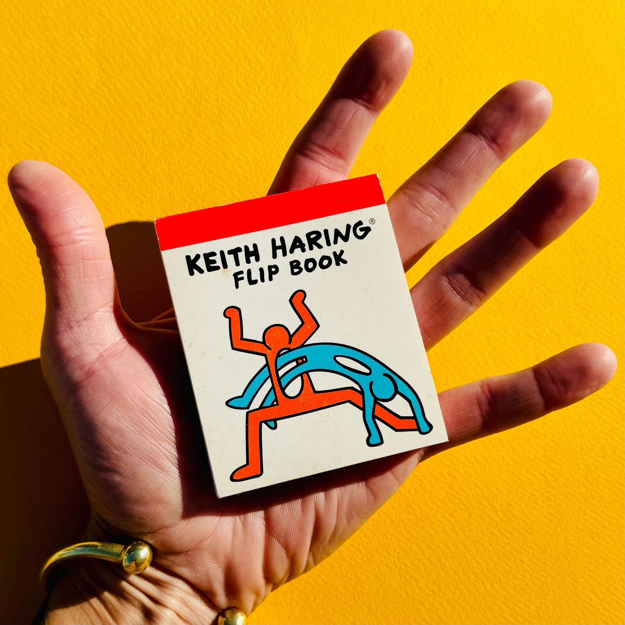 Vintage Keith Haring Mini Flip Book 1996