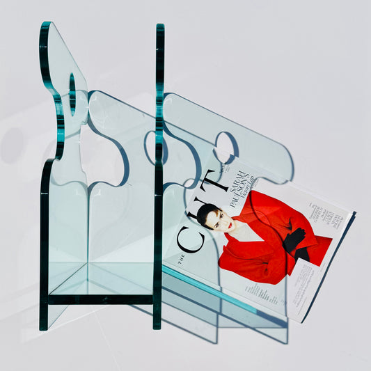 Vintage OMODOMO Sculptural Magazine Rack