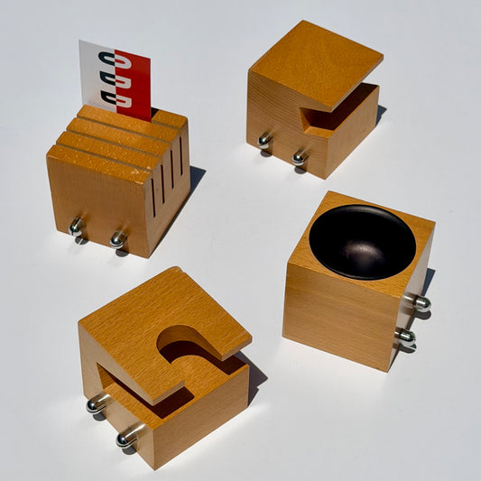 Vintage Modular Cube Desk Organizer 1980/90s