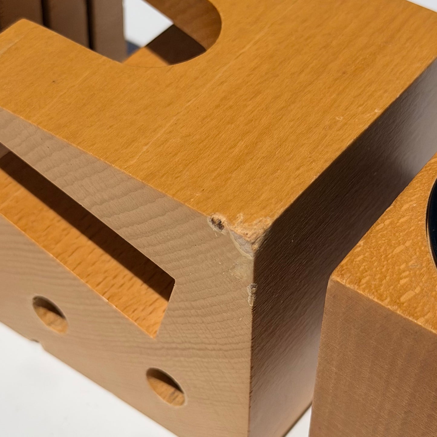 Vintage Modular Cube Desk Organizer 1990s