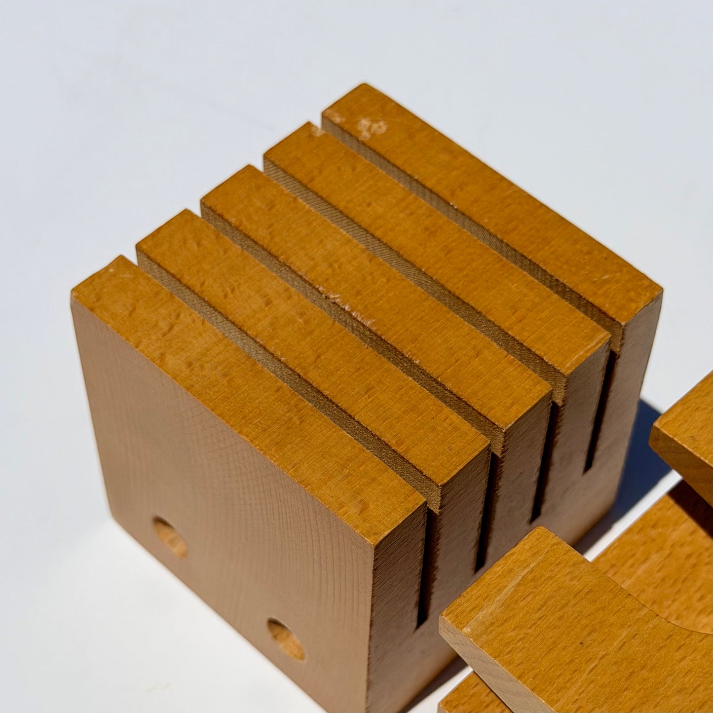 Vintage Modular Cube Desk Organizer 1990s