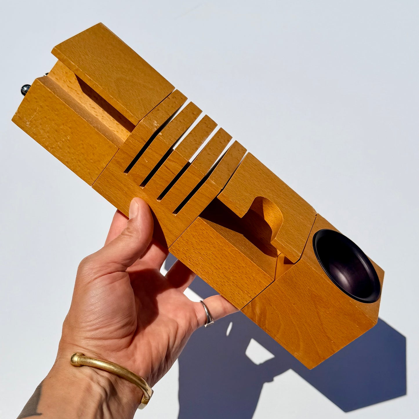 Vintage Modular Cube Desk Organizer 1990s