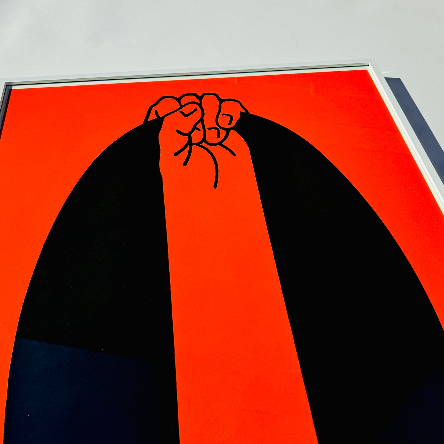 Limited Ed. Shigeo Fukuda S/O Framed Silkscreen Prints 1994