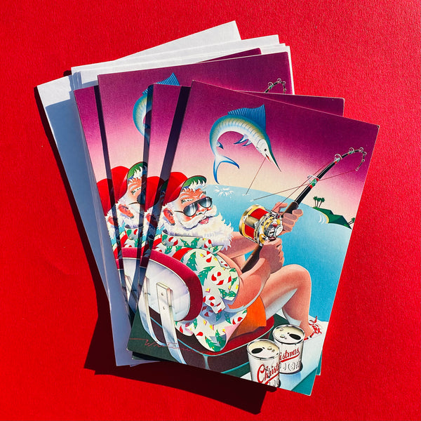 Deadstock 'Holiday Hook Up' Holiday Cards S/4