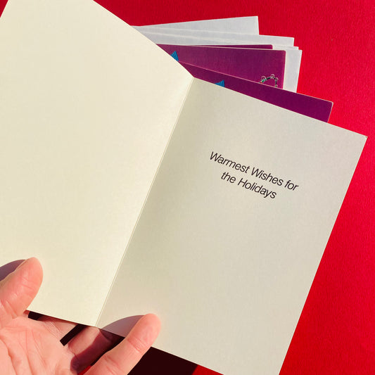 Deadstock 'Holiday Hook Up' Holiday Cards S/4