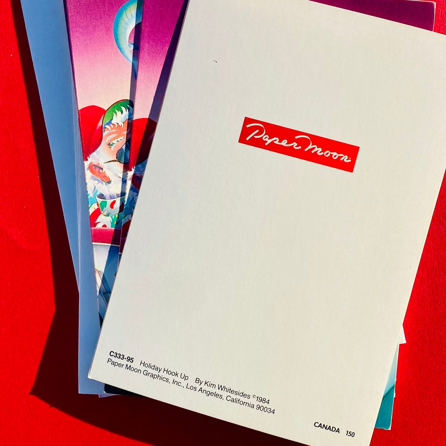 Deadstock 'Holiday Hook Up' Holiday Cards S/4