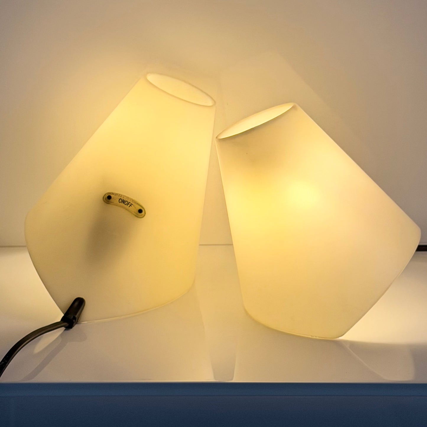 Alberto Meda 'ON/OFF' Lamps Luceplan 1985