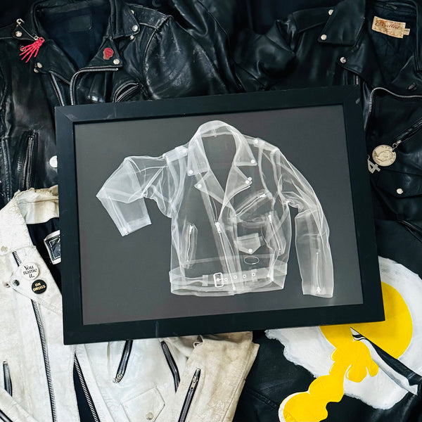 Nick Veasey X-Ray Moto Jacket Print 2016