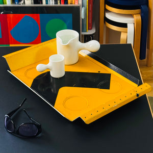 Boris Bally Large Recycled Road Sign Tray 2000s