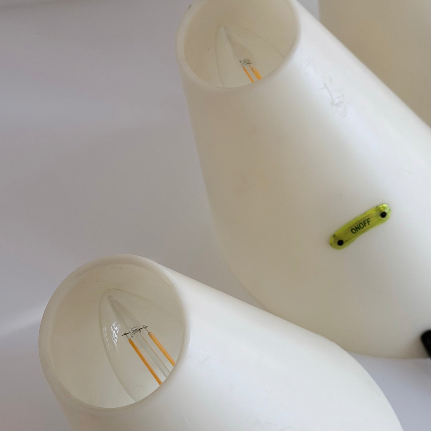 Alberto Meda 'ON/OFF' Lamps Luceplan 1985