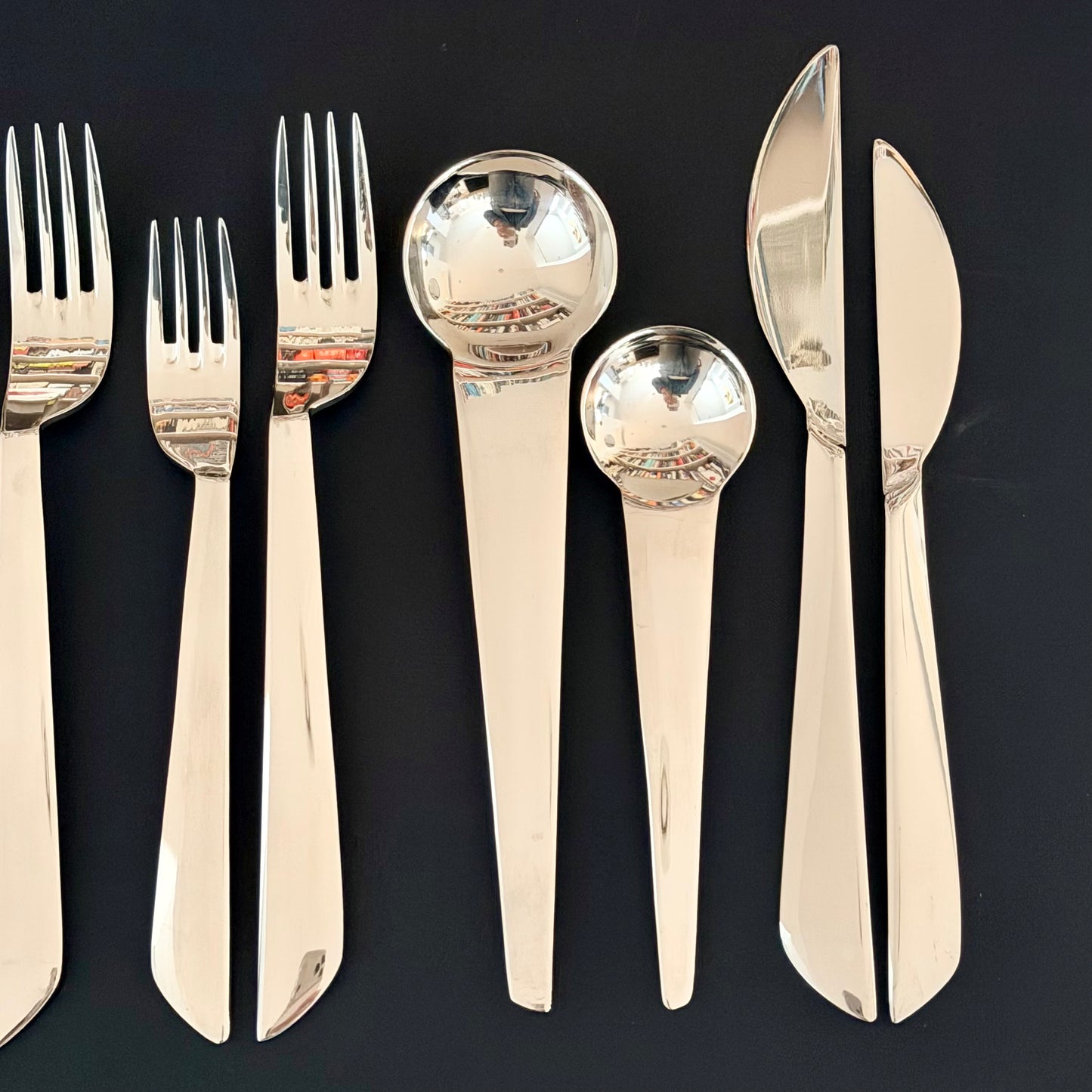 Deadstock Peter Kuster 'Three Courses' Flatware 1994