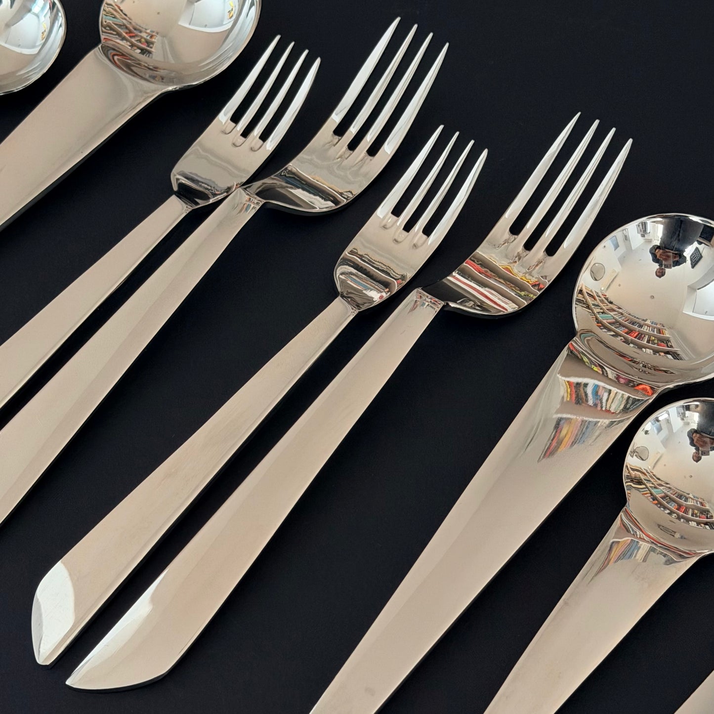 Deadstock Peter Kuster 'Three Courses' Flatware 1994