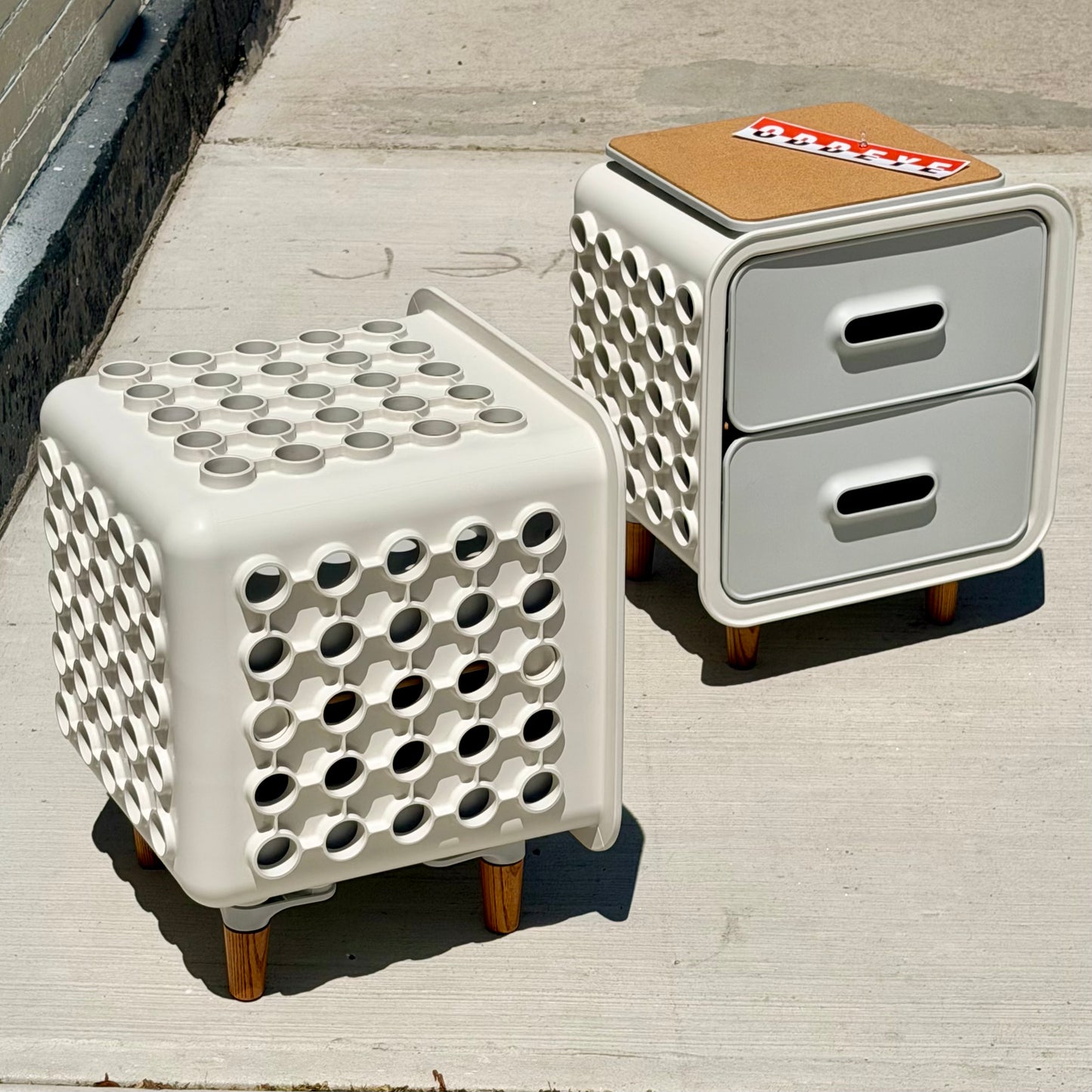 Jenny Drinkard 'Crate' Side Tables 2012