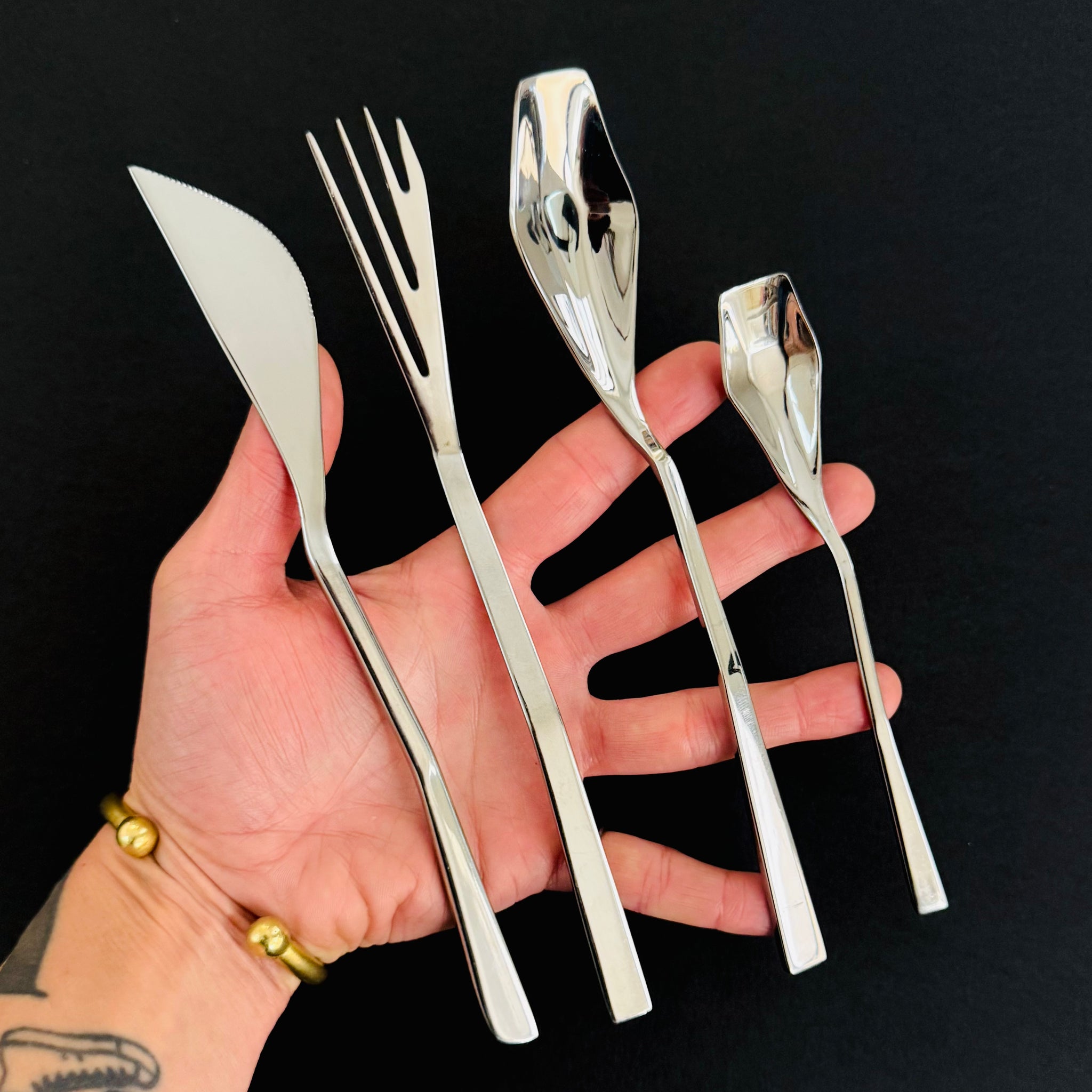 Daniele Ardissone 'Alberi d'Inverno' Cutlery S/4 2014