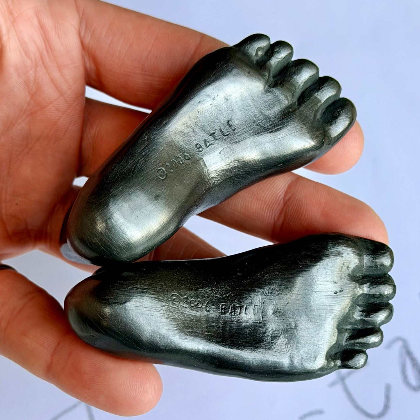 Angelio Batle Feet Graphite Object 2007