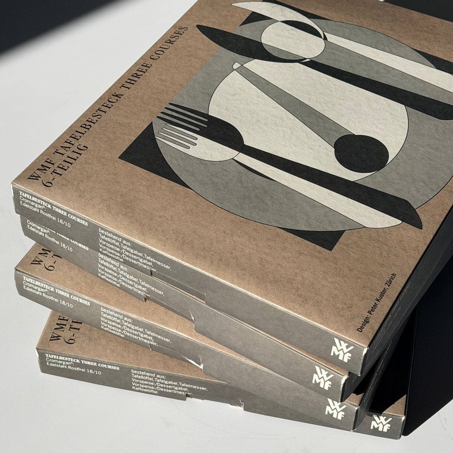 Deadstock Peter Kuster 'Three Courses' Flatware 1994