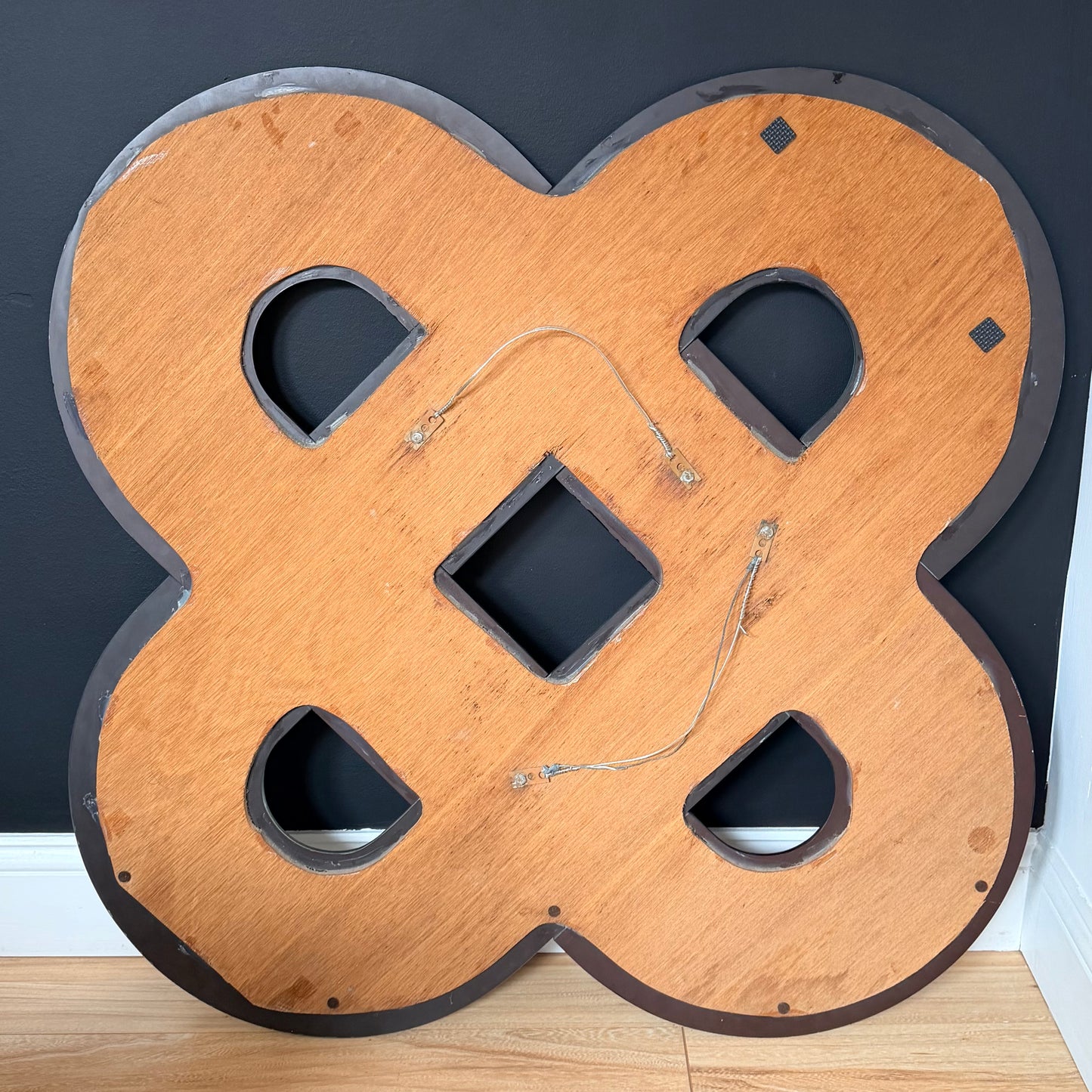 Vintage Custom Sculptural Mirror 1970s