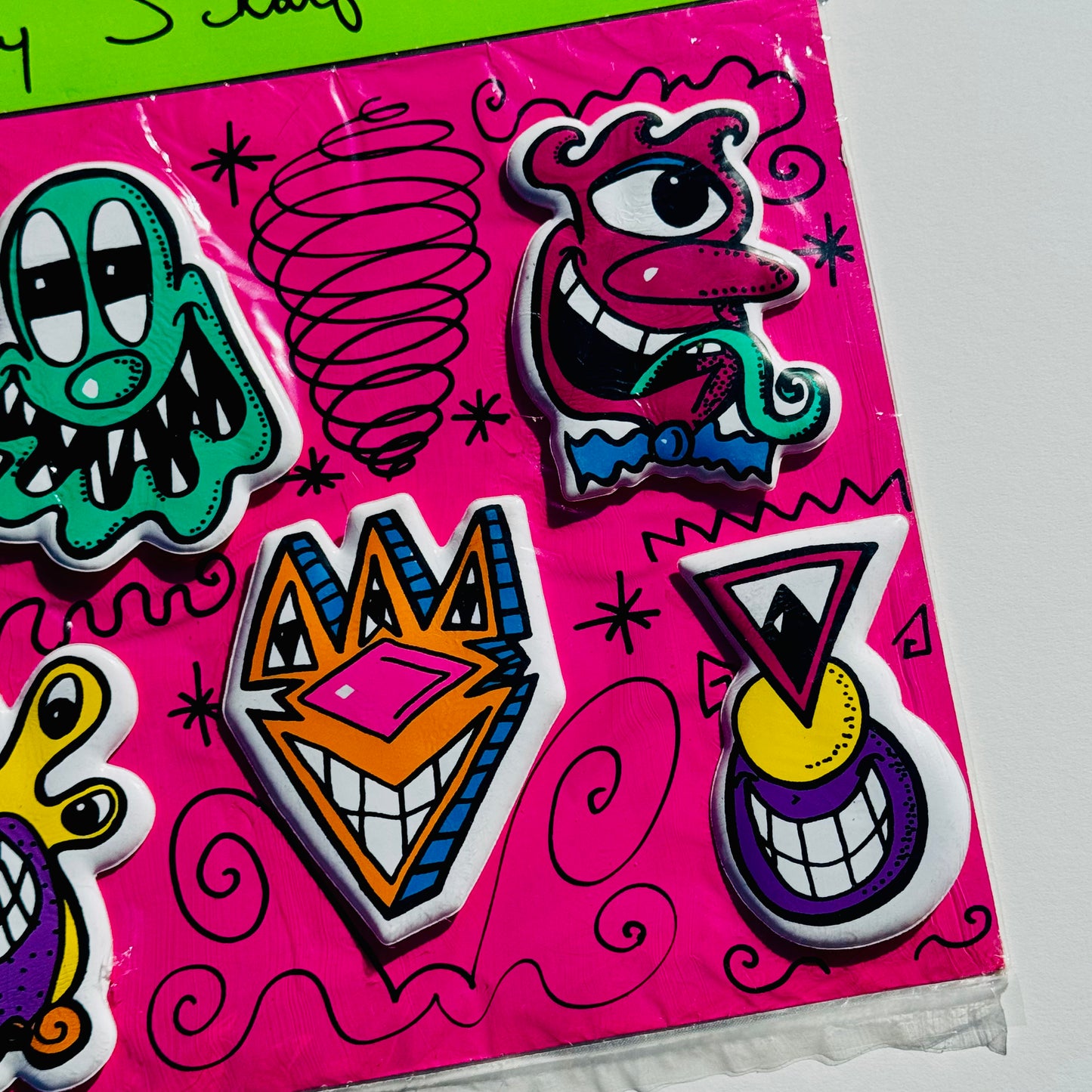 Deadstock Kenny Scharf 'Weird Magnets' 1995
