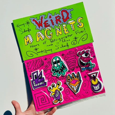 Deadstock Kenny Scharf 'Weird Magnets' 1995