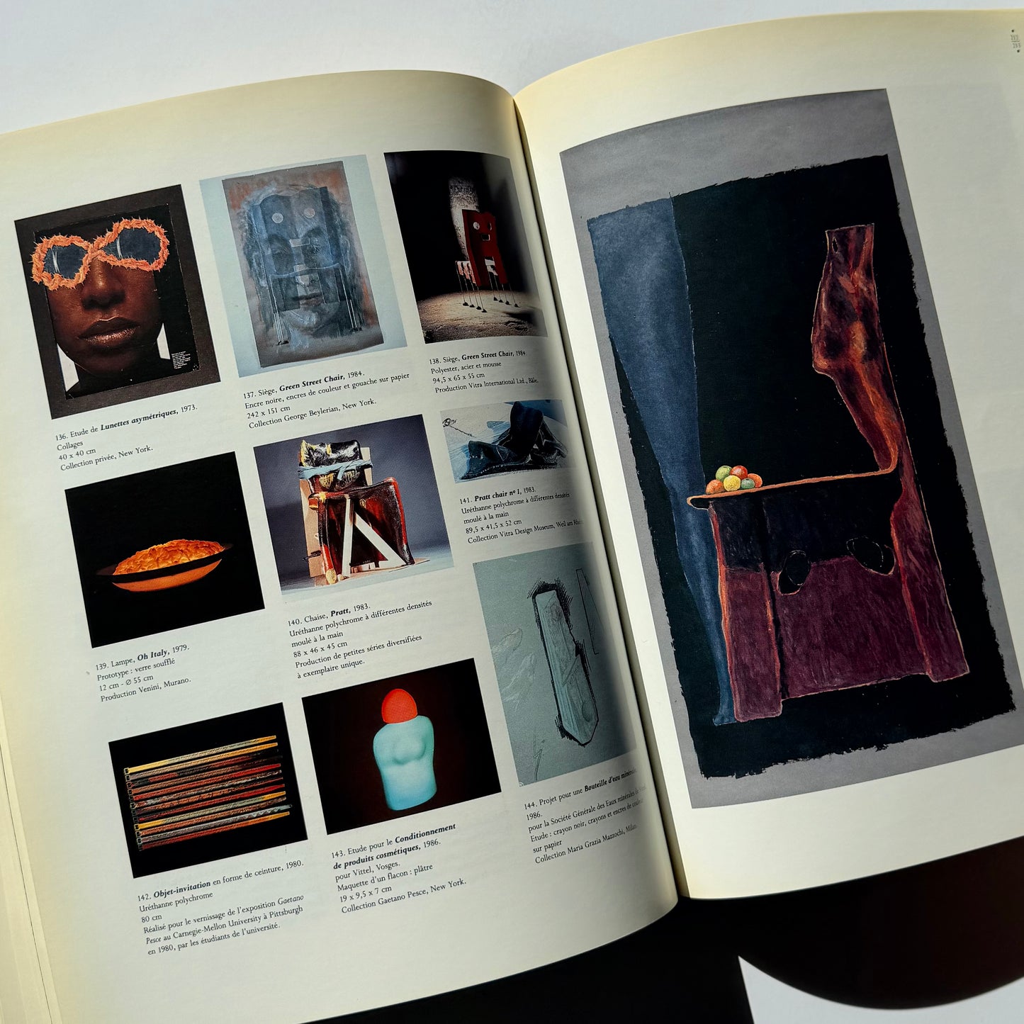 Gaetano Pesce: Cinq Techniques Pour Le Verre Experience Au Cirva Softback 1992