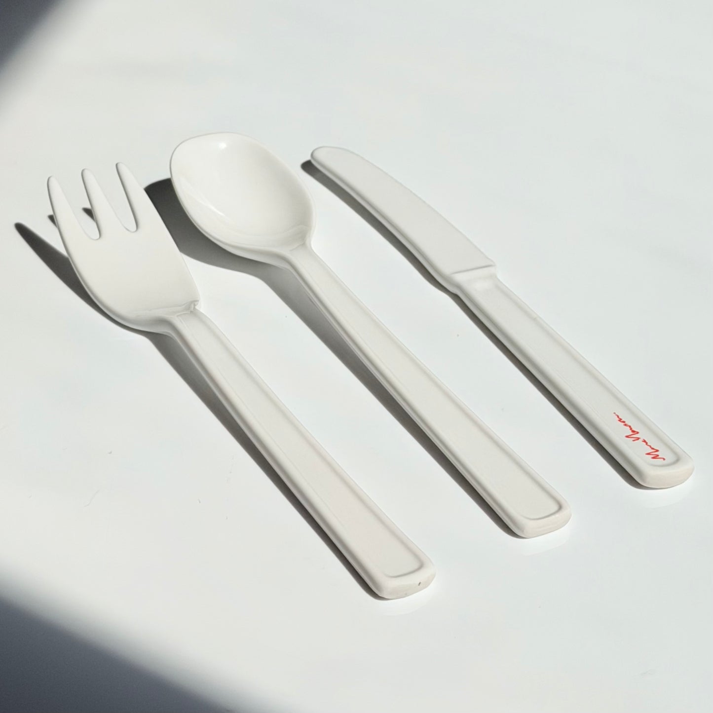 Vintage Marc Newson Bone China Cutlery / IDÉE 2002
