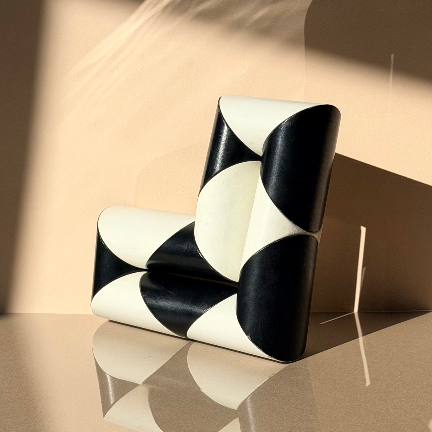 Vintage Xavier De Clippeleir 'Ellipso' Sculpture / Toy 1983