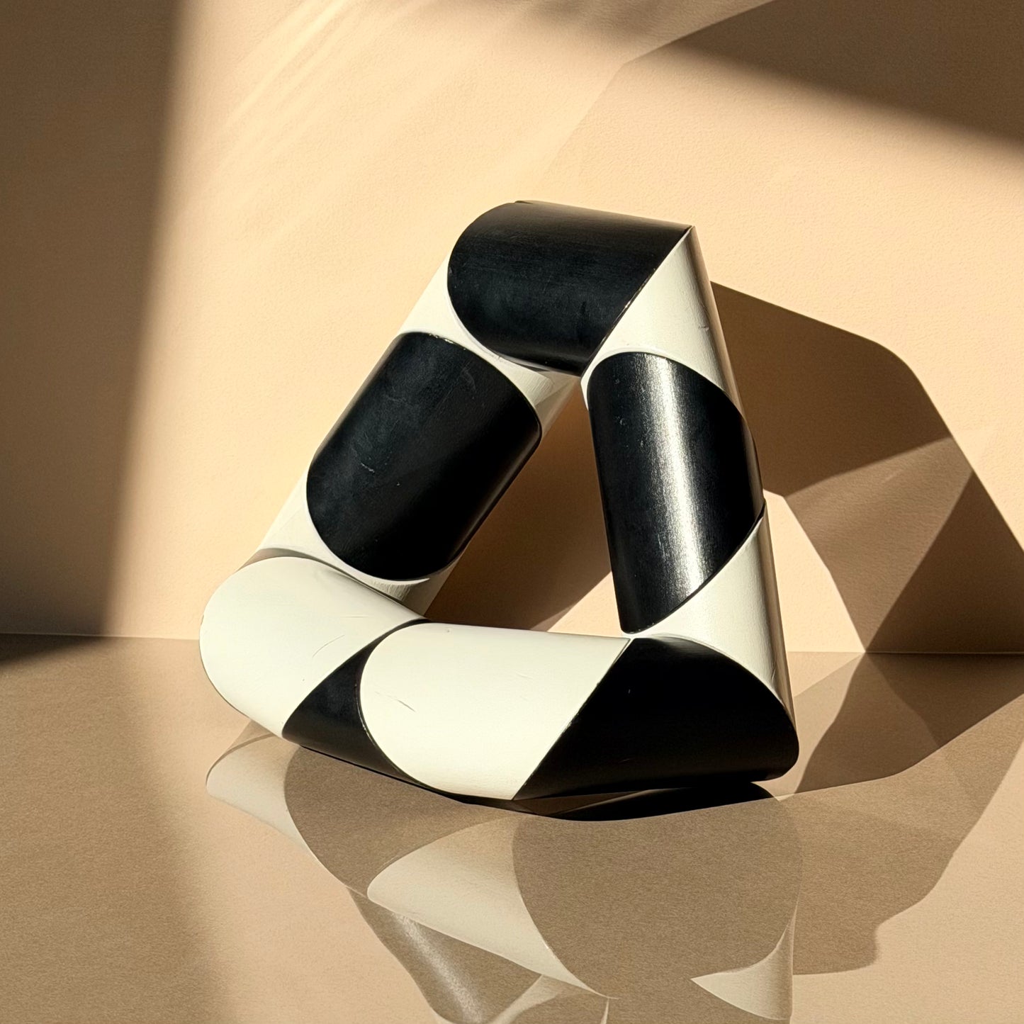 Vintage Xavier De Clippeleir 'Ellipso' Sculpture / Toy 1983