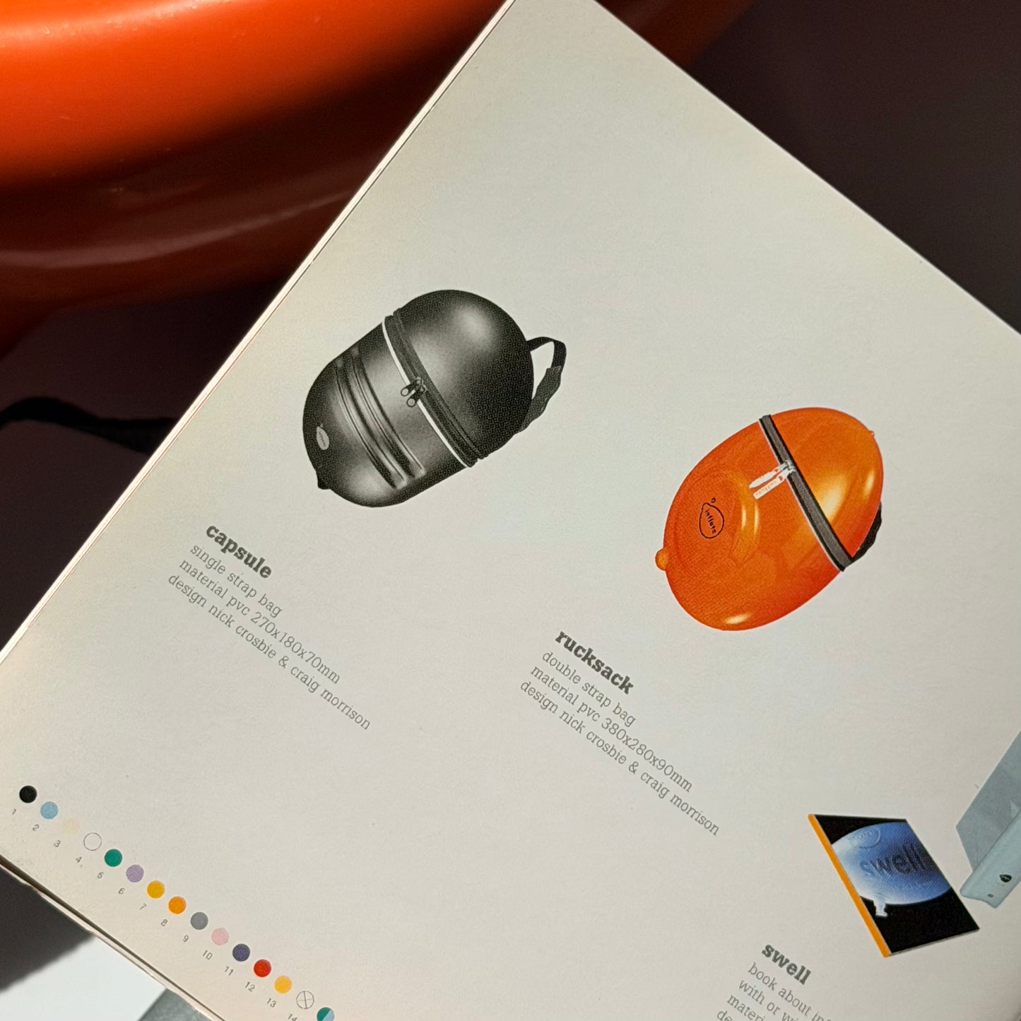 Deadstock Craig Morrison x Inflate Silver Pod Bag 1998