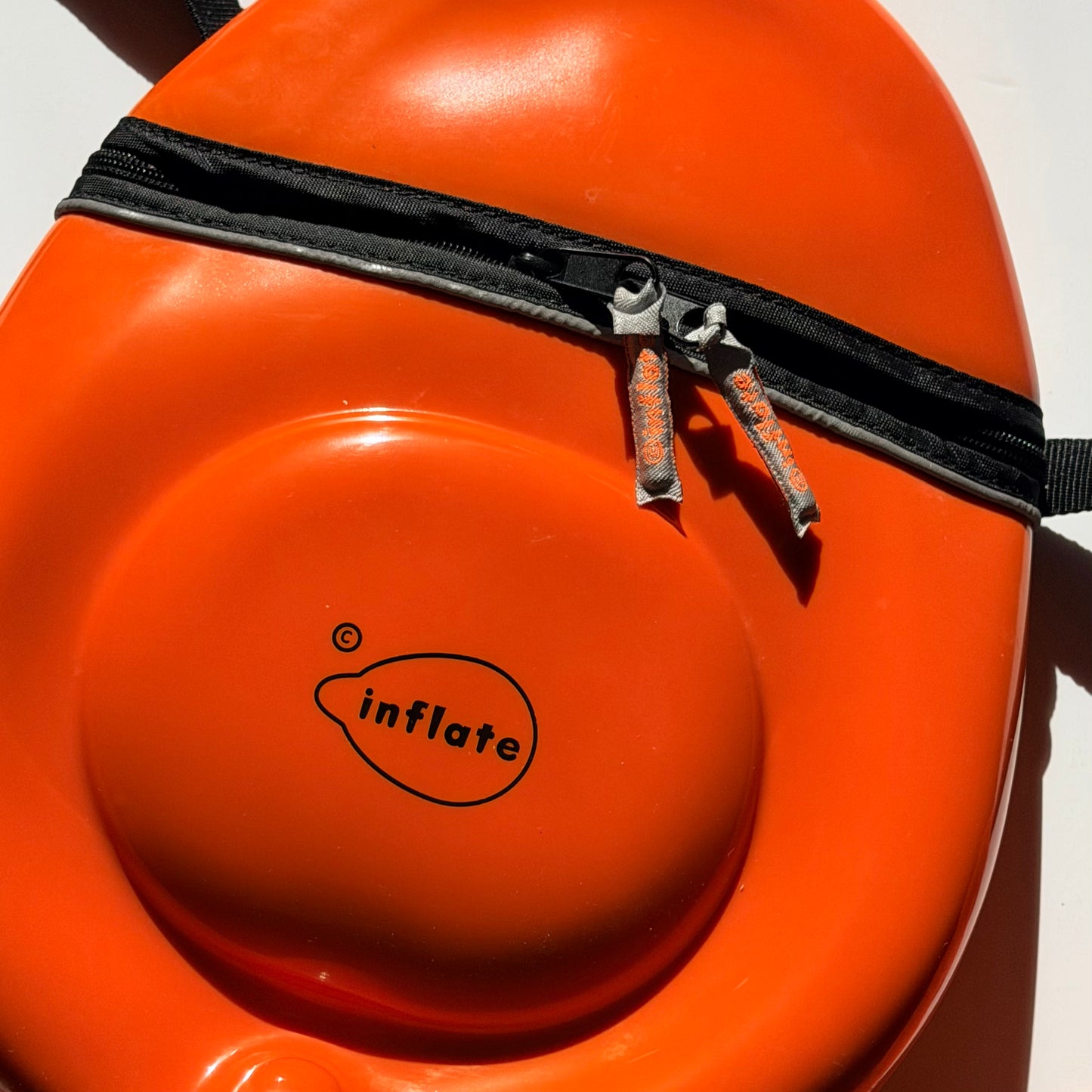 Deadstock Craig Morrison x Inflate Orange Rucksack 1998