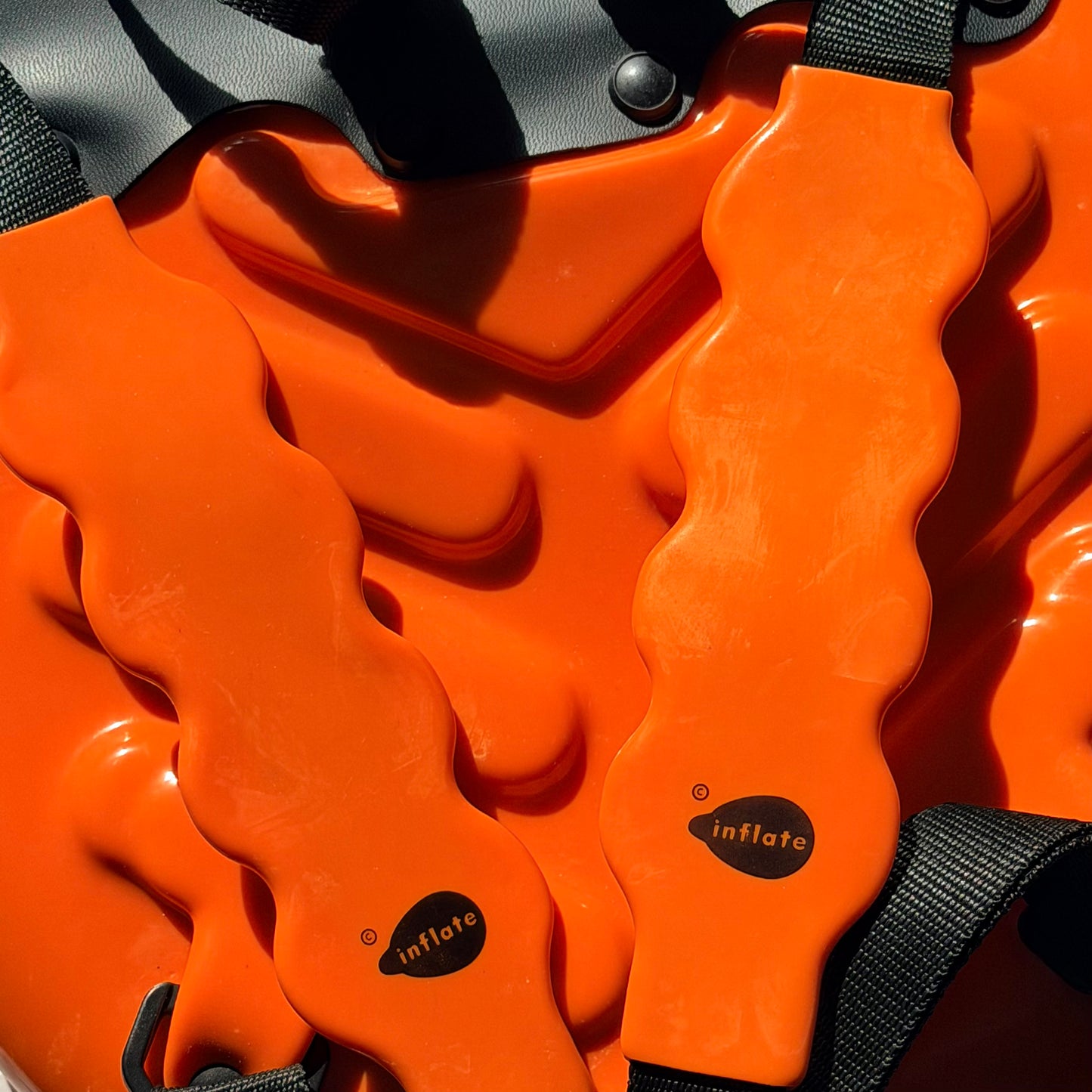 Deadstock Craig Morrison x Inflate Orange Rucksack 1998