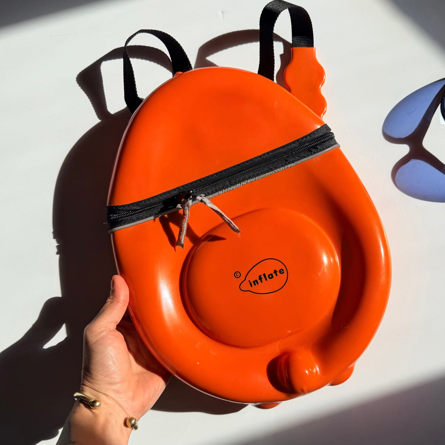 Deadstock Craig Morrison x Inflate Orange Rucksack 1998