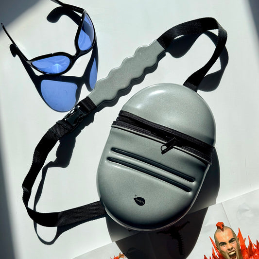 Deadstock Craig Morrison x Inflate Silver Pod Bag 1998