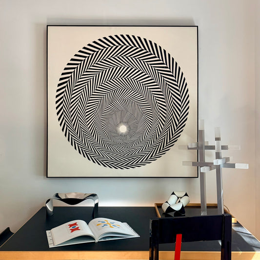 Bridget Riley 'Blaze 4' Serigraph 1964 / 2000s