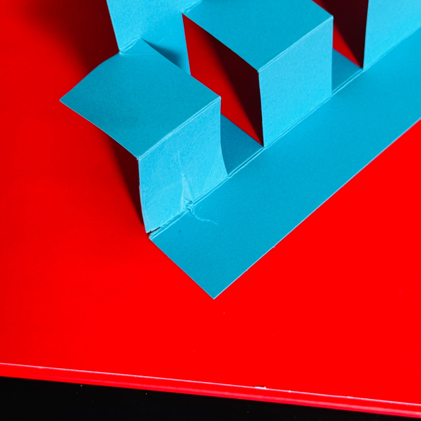 Limited Ed. Tauba Auerbach [2,3] Pop Up Folio 2011