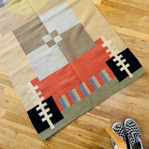 Deadstock David Shaw Nicholls 'Cologne' Rug 1994