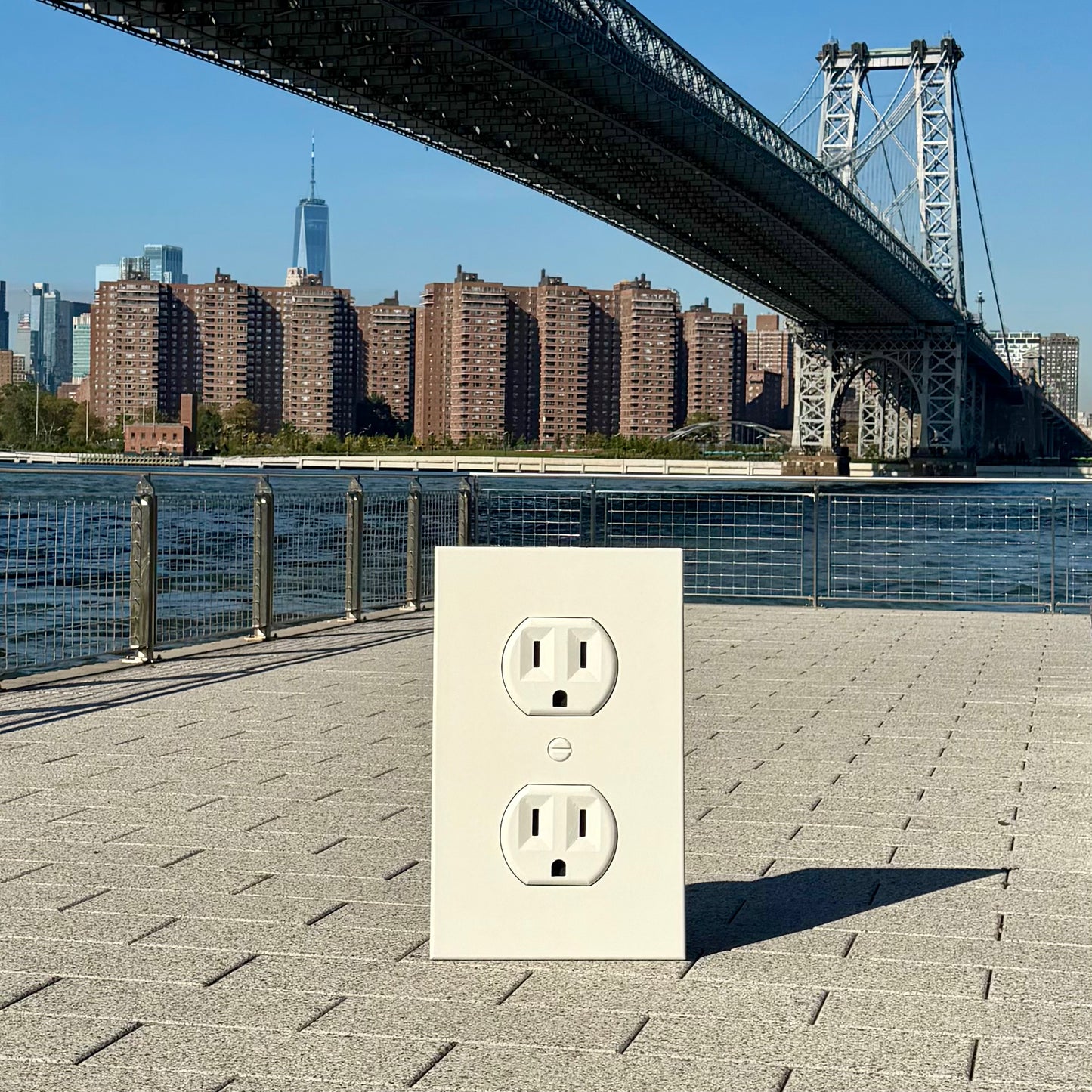 Giant Pop Art Wall Hanging Electrical Outlet