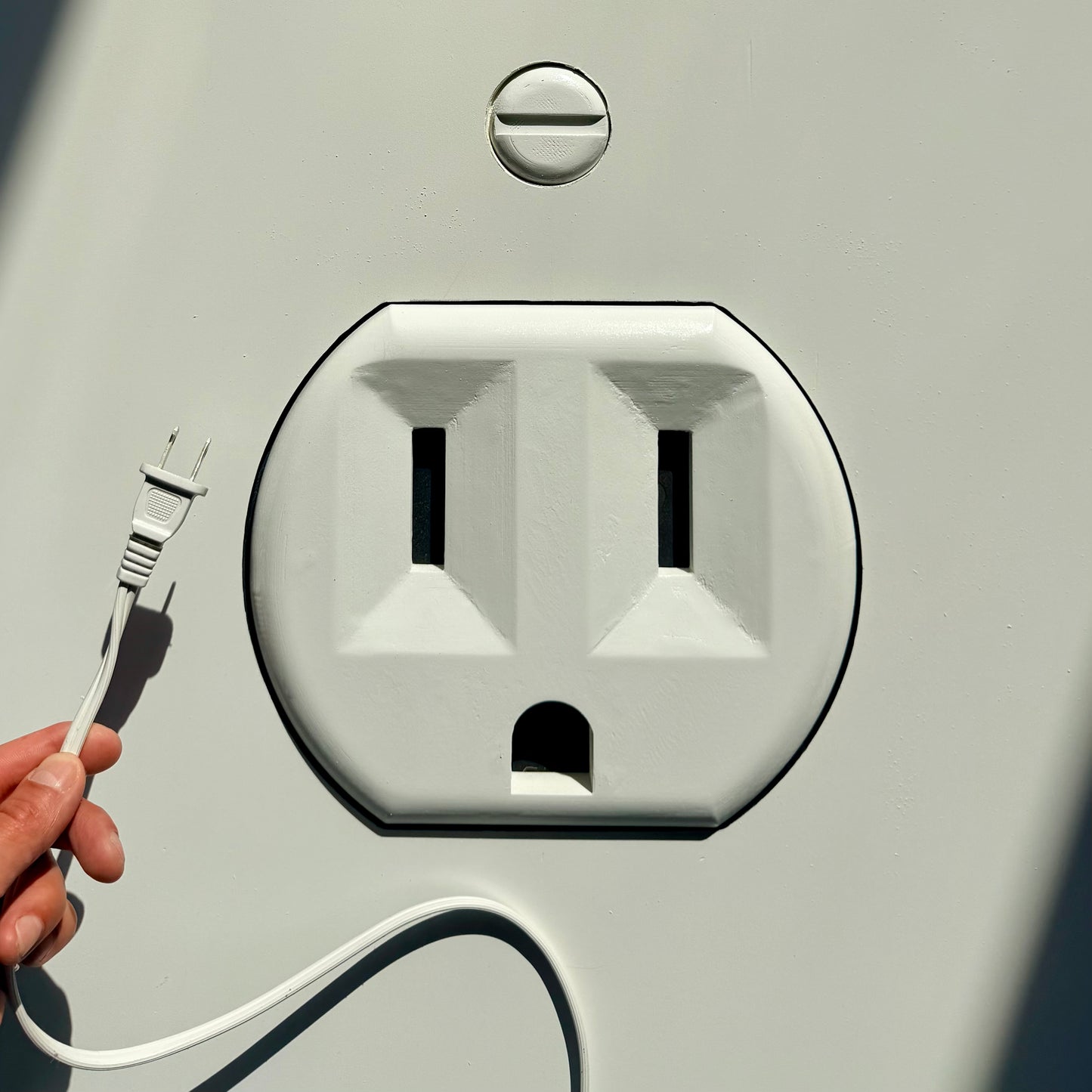 Giant Pop Art Wall Hanging Electrical Outlet