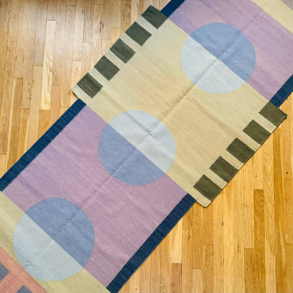 Deadstock David Shaw Nicholls Sculptural Rug #2 1994