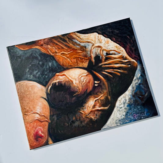 Vintage Thomas Foral Mega Flex Painting